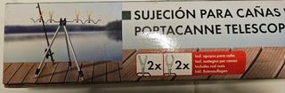 Sujeción para cañas de pescar 