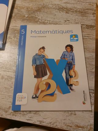 Libro matemáticas 5 primaria