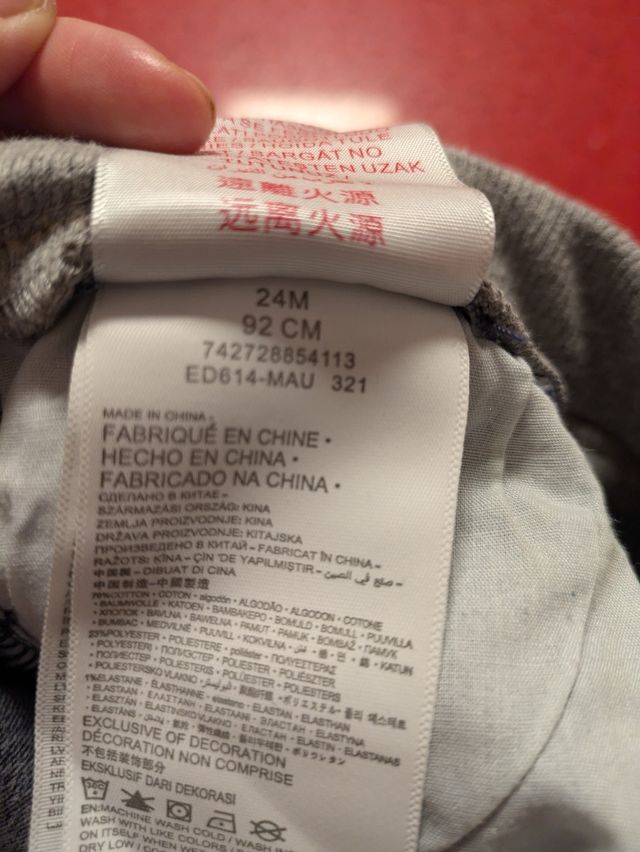 Skinny Levi's bimbo 24 mesi