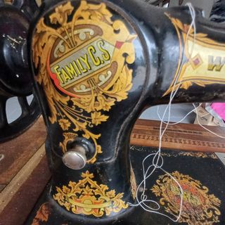 Màquina de coser antigua Wertheim