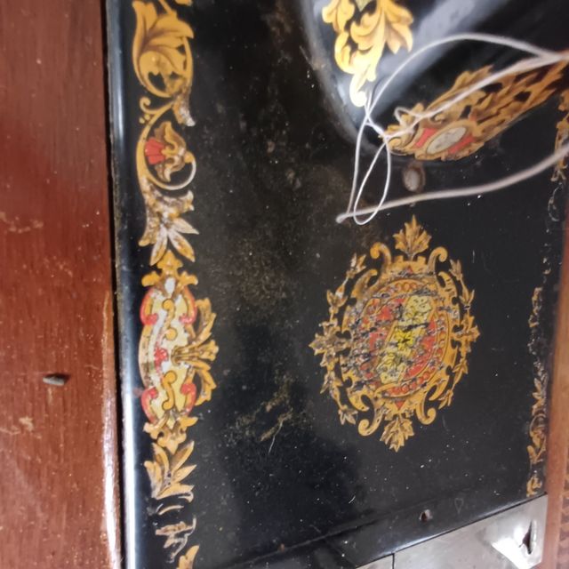 Màquina de coser antigua Wertheim