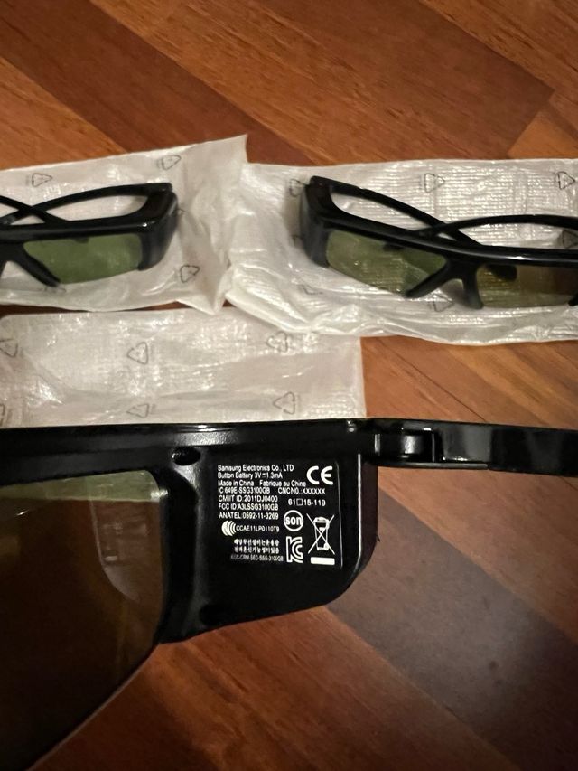 Gafas 3D samsung activas