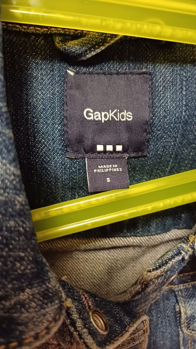 Cazadora vaquera niña