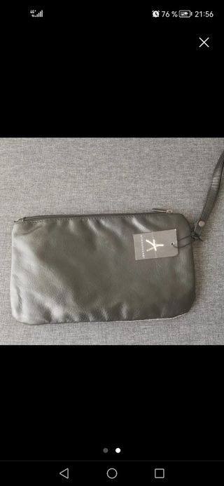 Bolso negro mano fiesta 