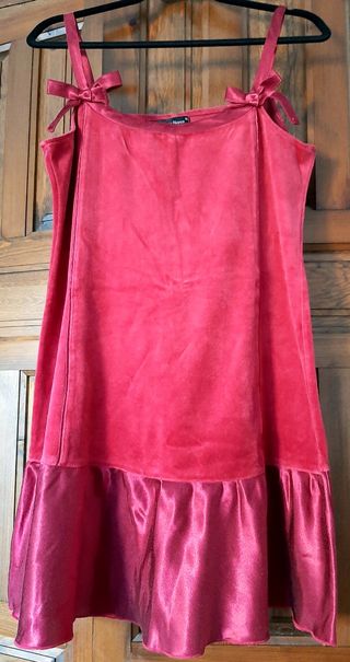 Camisón terciopelo y seda. Valoro ofertas