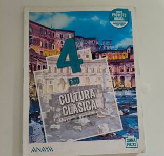 Cultura Clásica 4 ESO Anaya