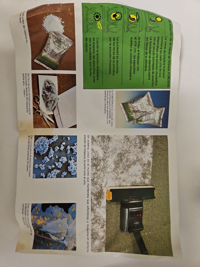 Limpia alfombras y moquetas vorwerk