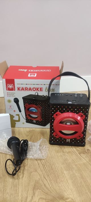 Karaoke portátil bluetooth