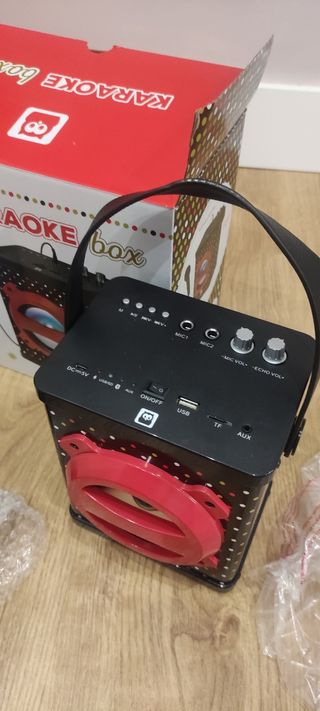 Karaoke portátil bluetooth