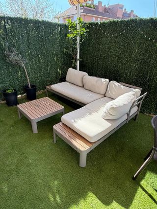 Sofa jardin exterior