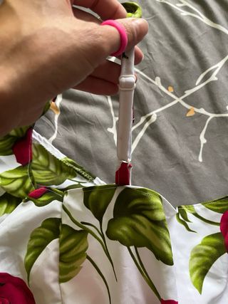 Mono de vestir corto de flores