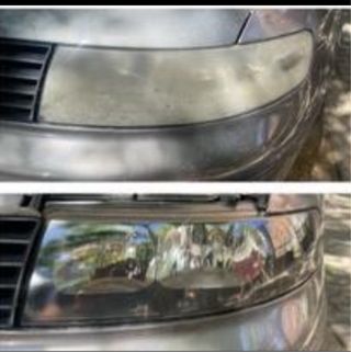 Pulido y lacado de faros a domicilio