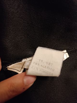 Blusa negra de El Corte Inglés