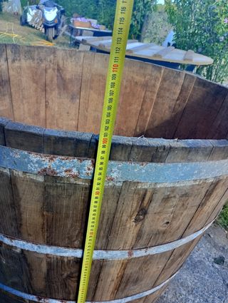 Barriles de madera 