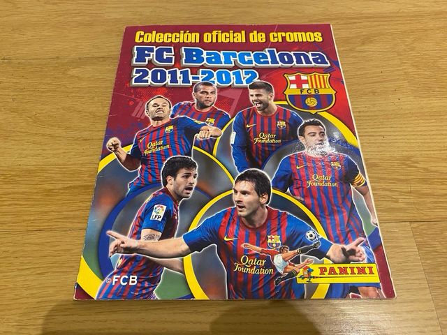 Colección completa cromos FC Barcelona 2011-2012
