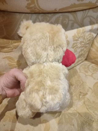 Peluche oso san valentin