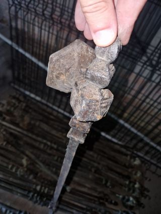 Balustrada hierro forja de 1915