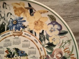 PLATO CALENDARIO INGLÉS 