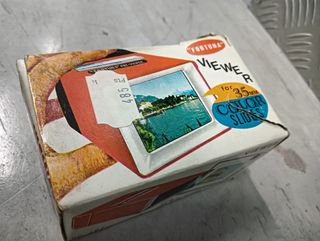 Proyector Reflecta Vintage de diapositivas.