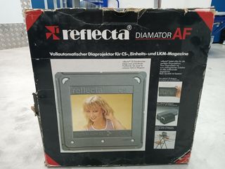 Proyector Reflecta Vintage de diapositivas.