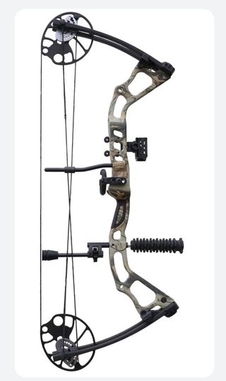 Arco compuesto de poleas Mirage regulable 15-70 lb