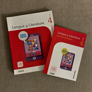 Libro Lengua y Literatura Santillana 4ESO