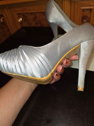 Zapato Fiesta Tacón Alto Plataforma