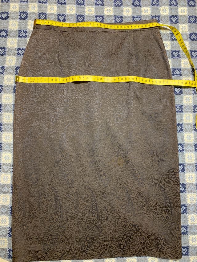 Gonna a tubo grigio piombo Roberta Scarpa tg 42