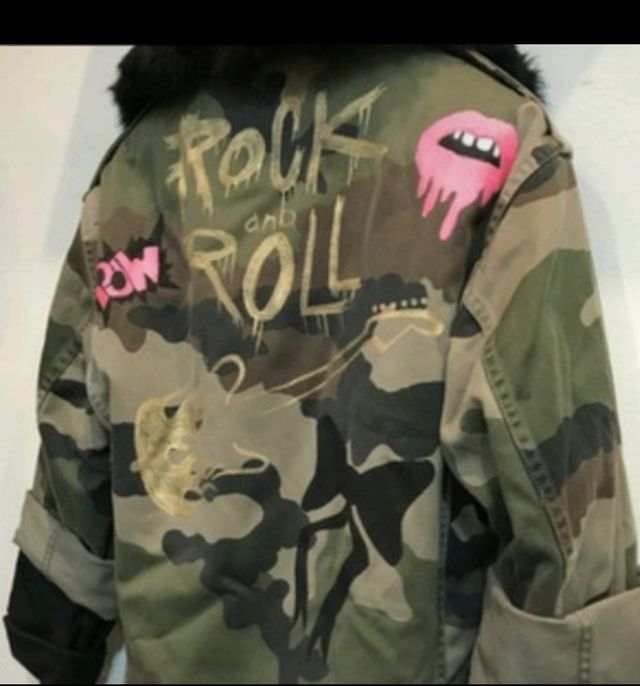 Única Parka militar