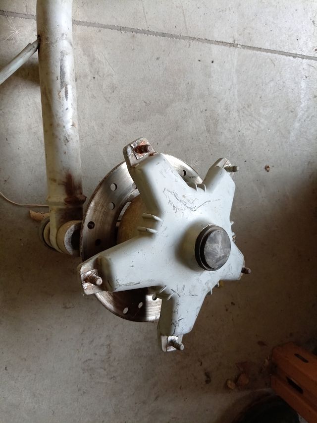 Forcella piaggio vespa px 125 150 disco