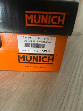 Zapatillas niño Munich