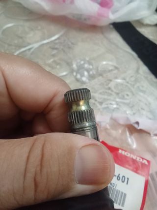 Cremagliera messa in moto 