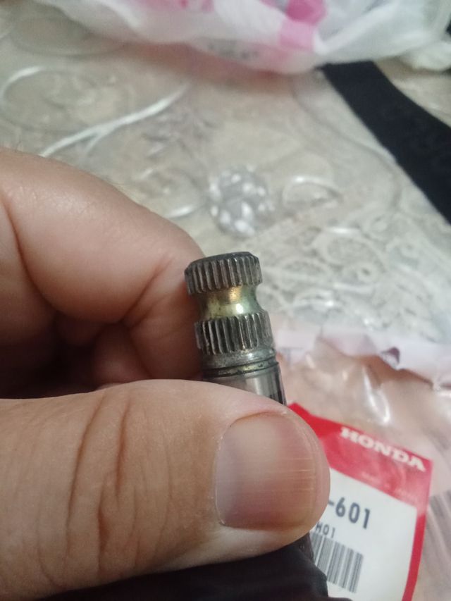 Cremagliera messa in moto