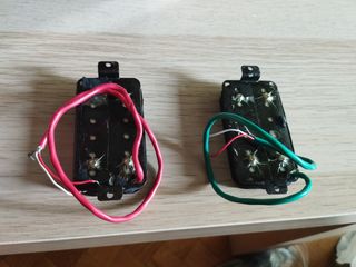 Pastillas dobles de guitarra eléctrica