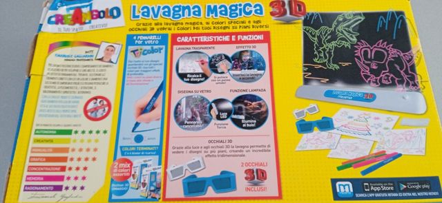 Lavagna magica 3D gioco in scatola
