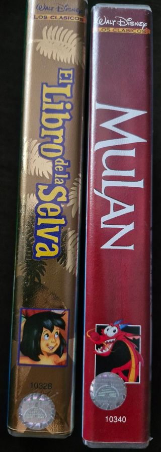 Cintas vhs walt disney