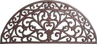 Zerbino in ghisa finitura ruggine anticata L68,5xP