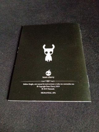 Manuale dell'interruttore Hollow Knight