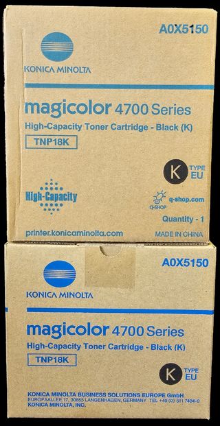 Cartuchos Tóner Konica Minolta