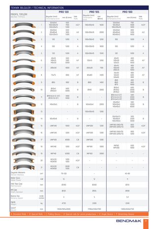 Curvadora de Perfiles hidráulica PRO-55