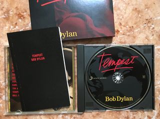 CD Bob Dylan Tempest edición especial