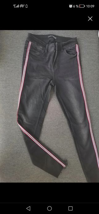 Pantaló negro mujer Zara