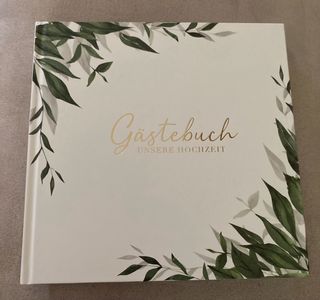 Libro de visitas de boda alemán