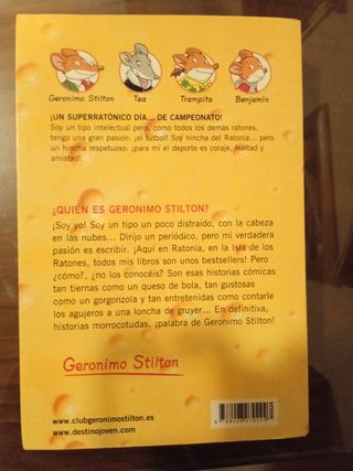 Libros infantiles Gerónimo Stilton