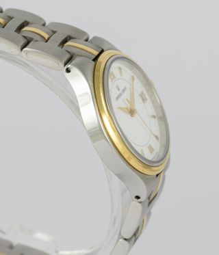 Universal Geneve Ladies Steel and 18k Gold Quartz