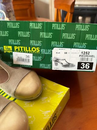 Zapatos pitillo talla 36 en perfecto estado