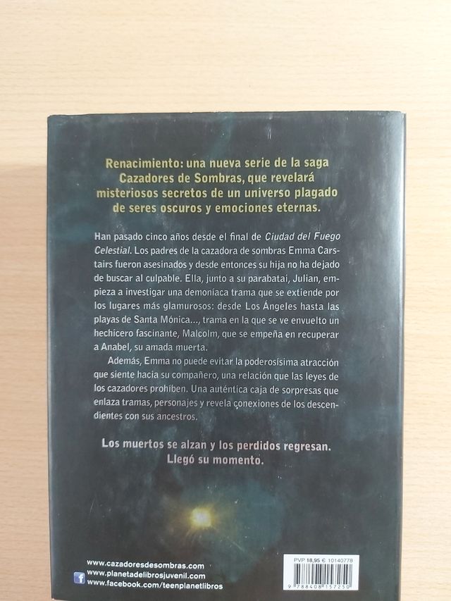 Cazadores de sombras renacimiento