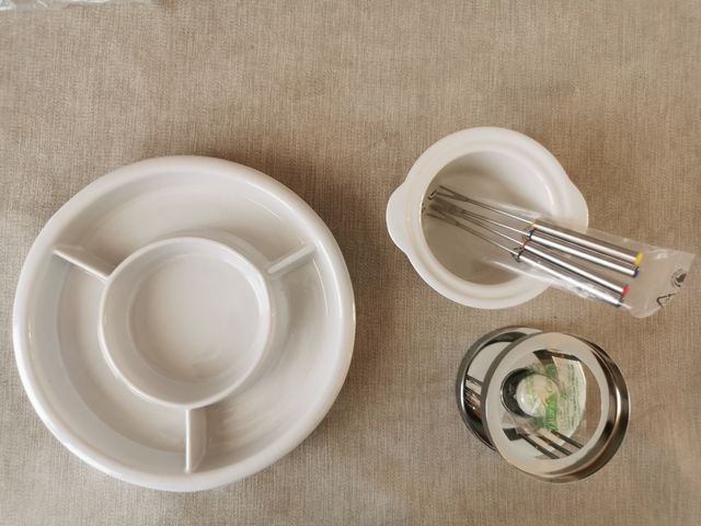 Set 8 pezzi fonduta cioccolata