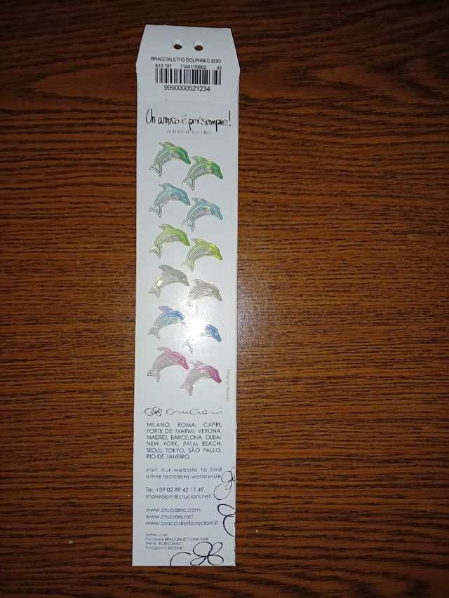 Braccialetto Cruciani Dolphin