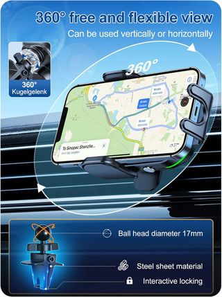 Caricabatteria da auto wireless